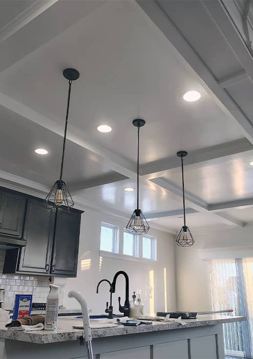 coffered ceiling painting Marysville OH