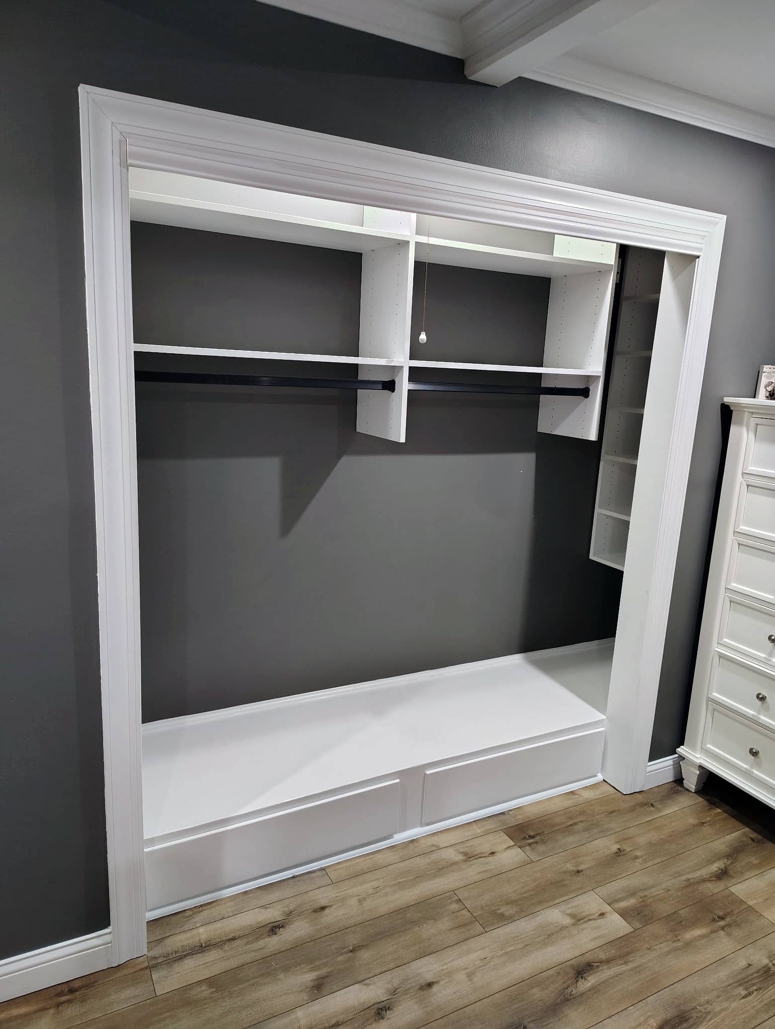 custom closet cabinet painting Marysville OH