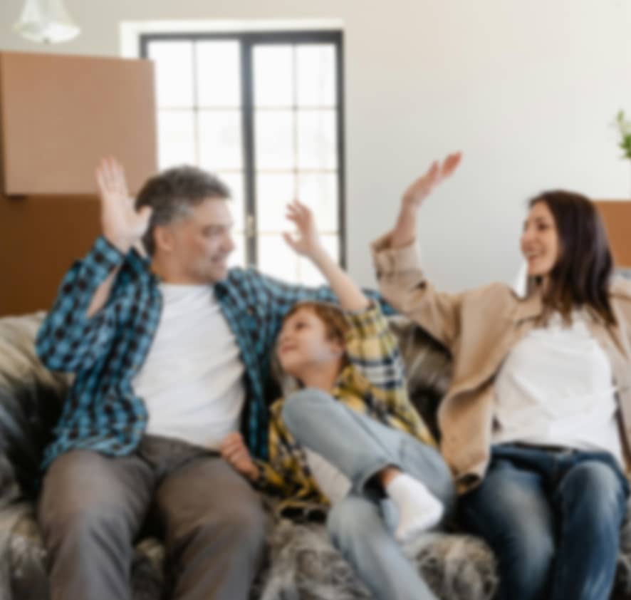 happy homeowners interior painting Marysville OH