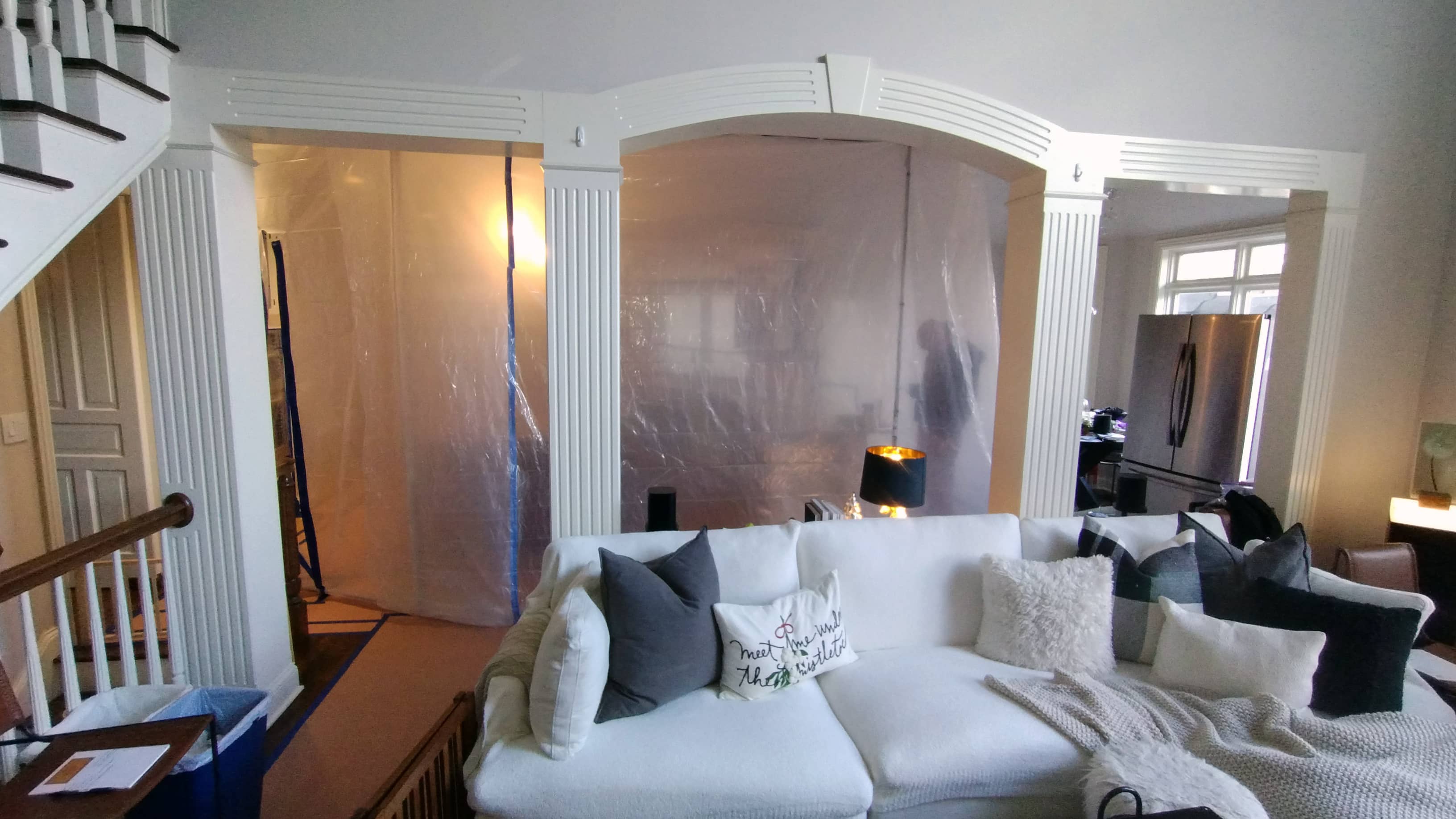 interior painting prep living room Marysville OH